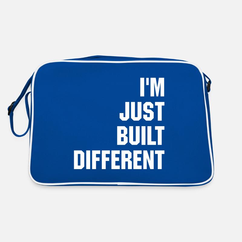 Je suis juste construit différemment Sac Retro