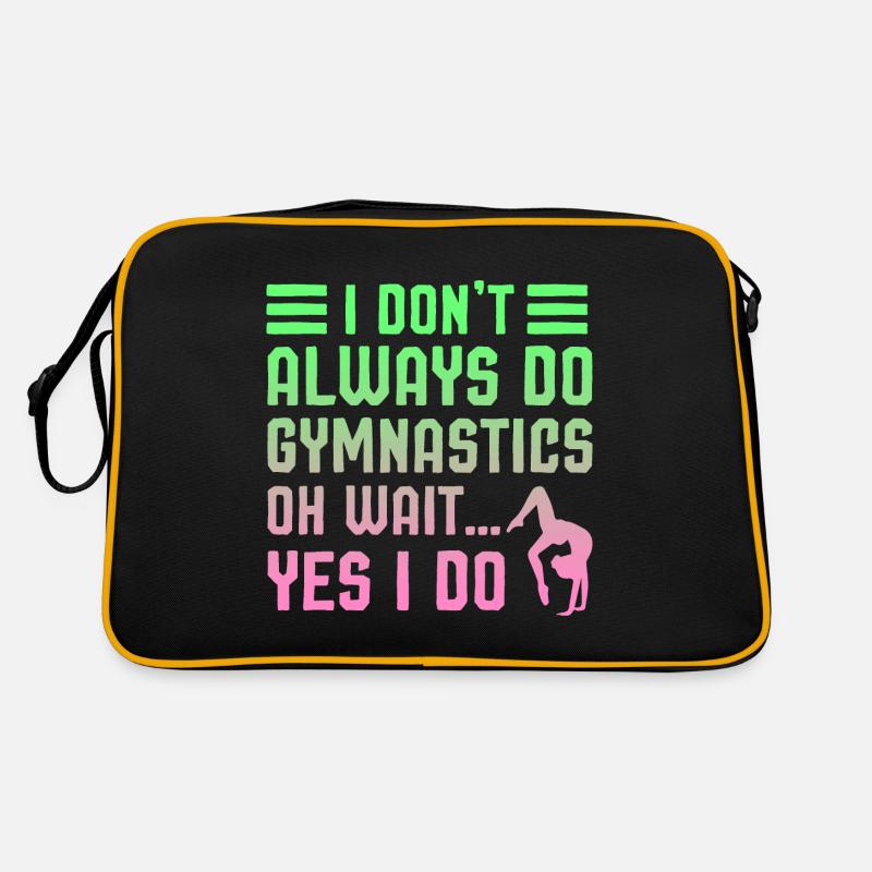 Gymnastik Sport Retro Tasche
