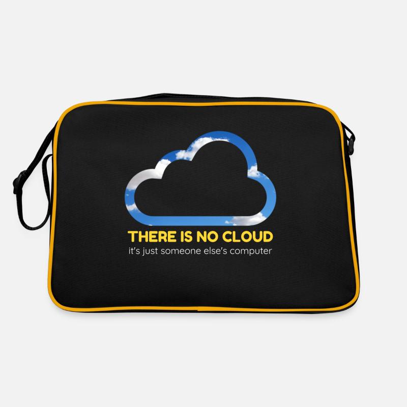 Cloud Computing Cadeau pour les développeurs de logiciels Sac Retro