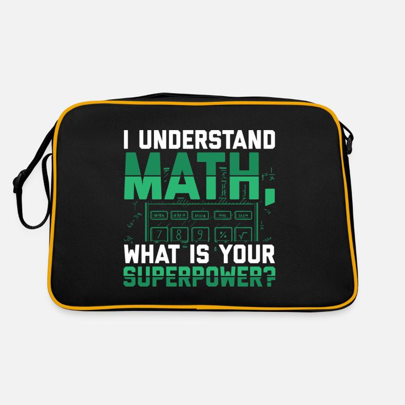 I understand math what is your superpower? Retro Bag
