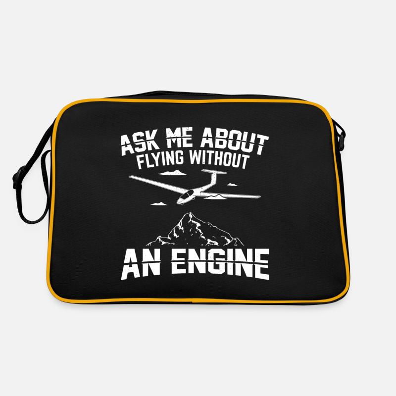 Gliding Gift Idea | Glider Gliding Gliding Retro Bag