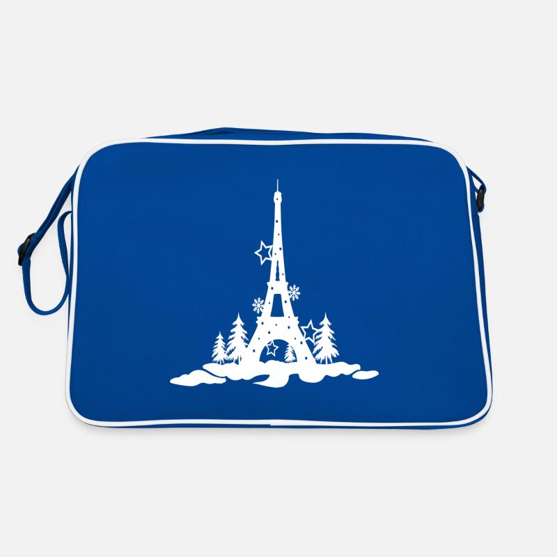 WEIHNACHTEN EIFFEL TOUR 2,Eiffelturm paris Retro Tasche