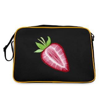 Fraise - Sac Retro - noir/or - Dos