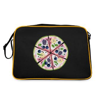 fruit - Retro Bag - black/gold - Back
