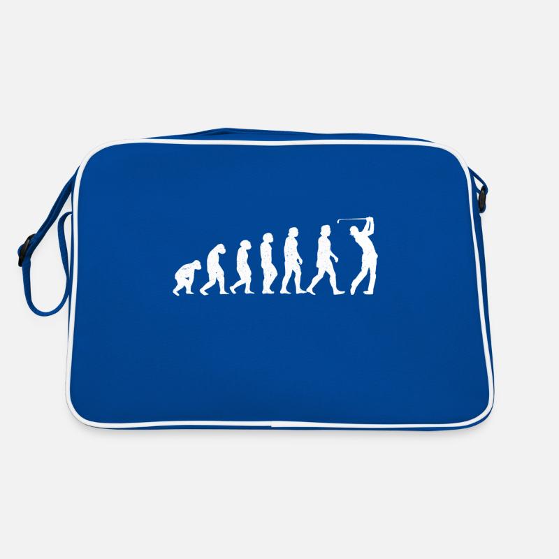 Golf Golfer Golf Course Golfers Evolution Retro Bag