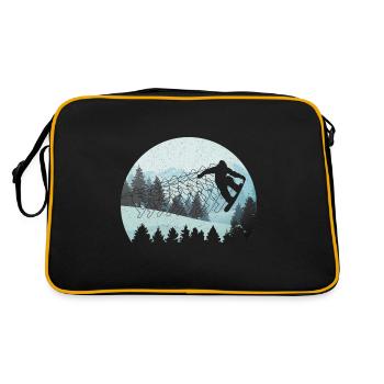 Snowboard Snowboard Snowboard - Sac Retro - noir/or - Dos