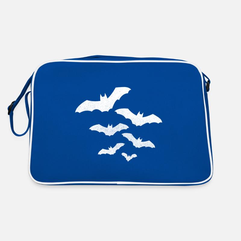 Chauve-souris d'Halloween Sac Retro