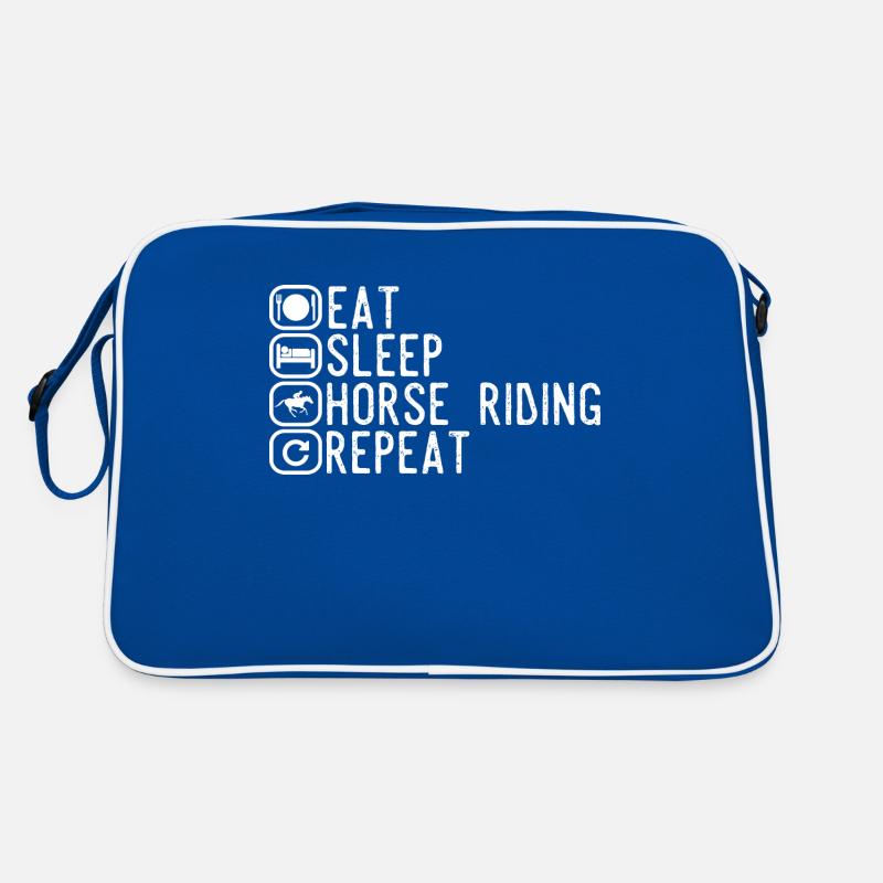 Manger dormir endormi cadeau répété Sac Retro