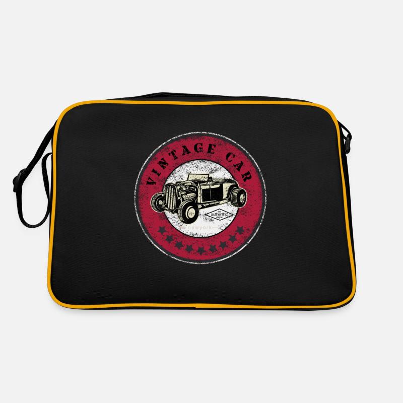 Oldtimer car Retro Bag