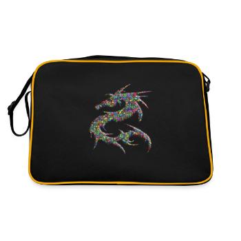 Dragon dragon - Sac Retro - noir/or - Dos