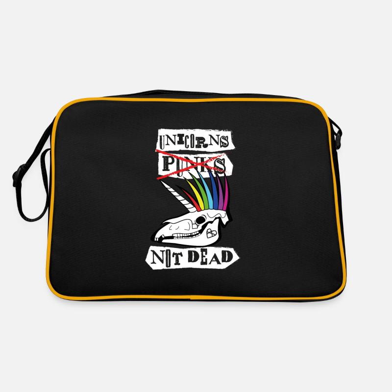 Licornes pas Dead Punk Funny Head Sac Retro