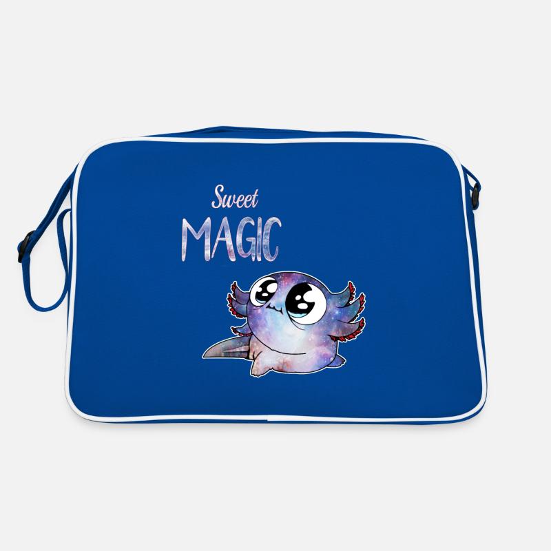 sweet magic axolotl Retro Bag
