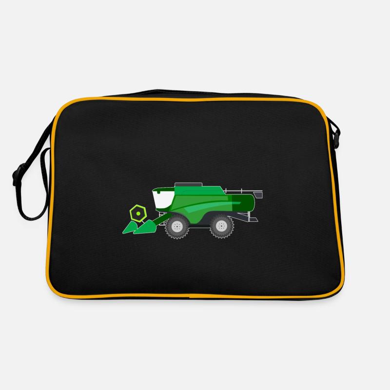 Moissonneuses-batteuses Tracteurs Sac Retro