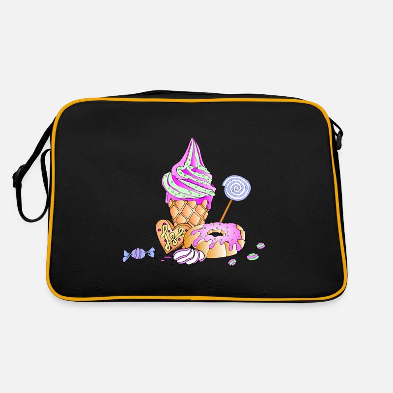 Ice cream sundae candy confectionery sugar candy Retro Bag