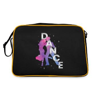 Dance Dance Dancer Dance School Dance Class Gift - Retro Bag - black/gold - Back
