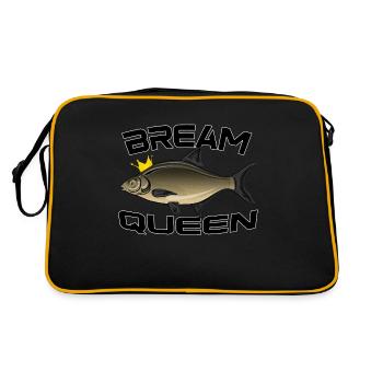 Brassen - Retro Tasche - Schwarz/Gold - Hinten