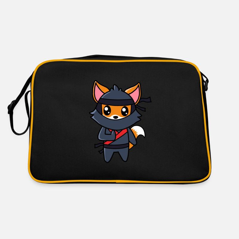 Fuchs Ninja. Retro Tasche