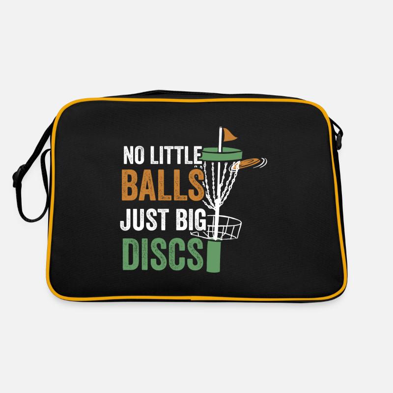 Just Big Discs Funny Disc Golf Retro Tasche