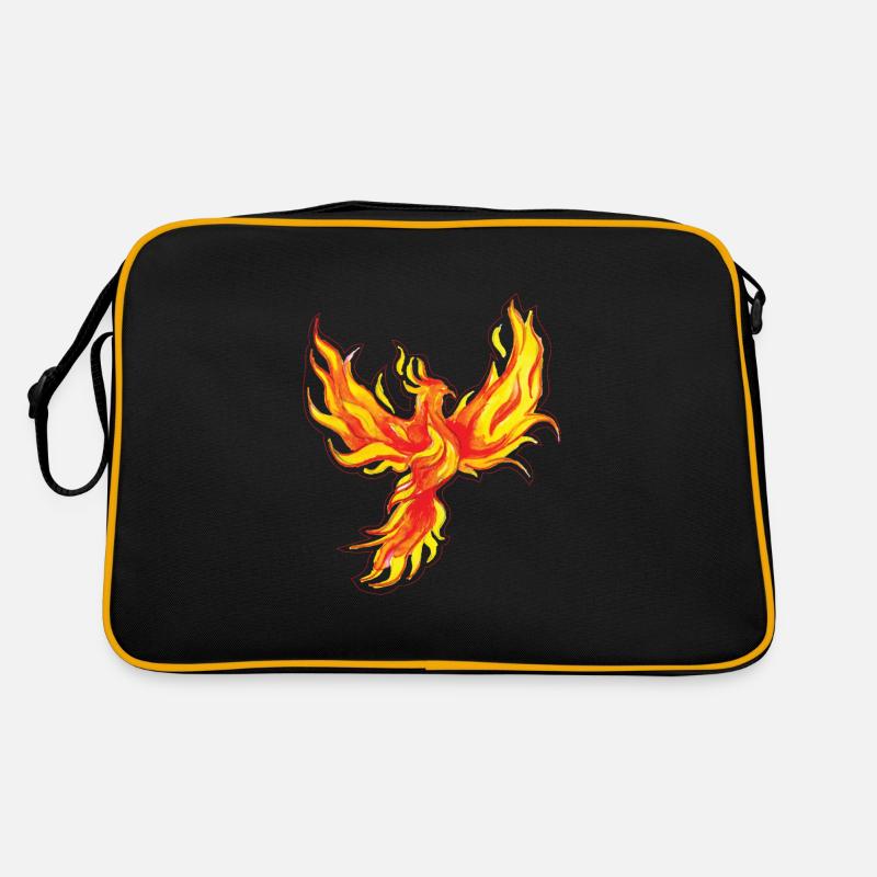 Phoenix Bird Mythical Creatures Retro Bag