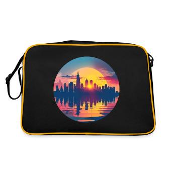 Ligne d’horizon de Hamm - Sac Retro - noir/or - Dos