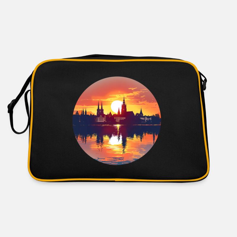Ligne d’horizon de Nuremberg Sac Retro