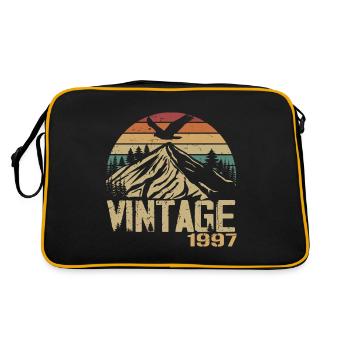 Vintage 1997 Cadeau Anniversaire 1997 Retro 1997 - Sac Retro - noir/or - Dos