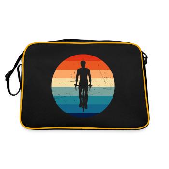 Vélo Vélo Vélo Homme Vélo Femme - Sac Retro - noir/or - Dos