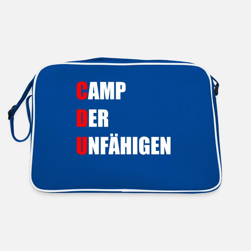 CDU Camp de l’incompétent Drôle Sac Retro