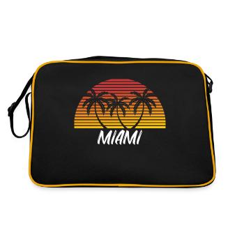 Miami - Sac Retro - noir/or - Dos