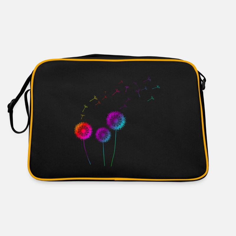Pusteblumen Geschenkidee Retro Tasche