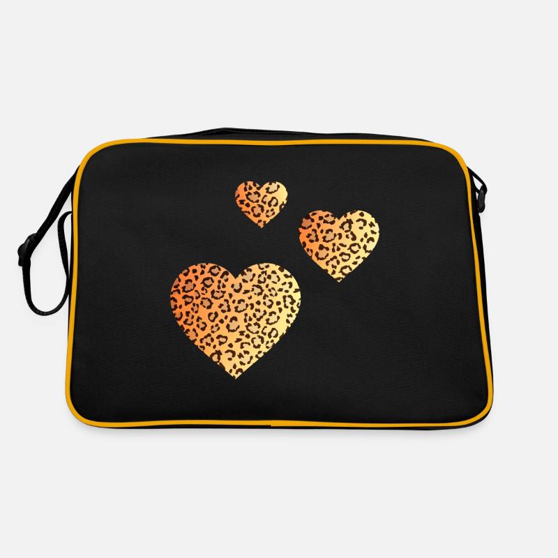 Pantherherzen Retro Tasche