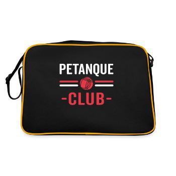 petanque club - Sac Retro - noir/or - Dos