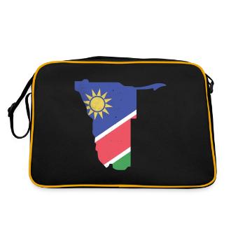 Namibia - Retro Bag - black/gold - Back