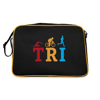 TRI Triathlon triathlete - Sac Retro - noir/or - Dos