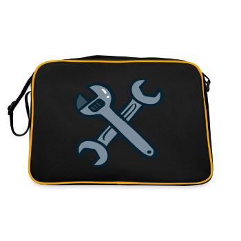 Outil de bricolage - Sac Retro - noir/or - Dos