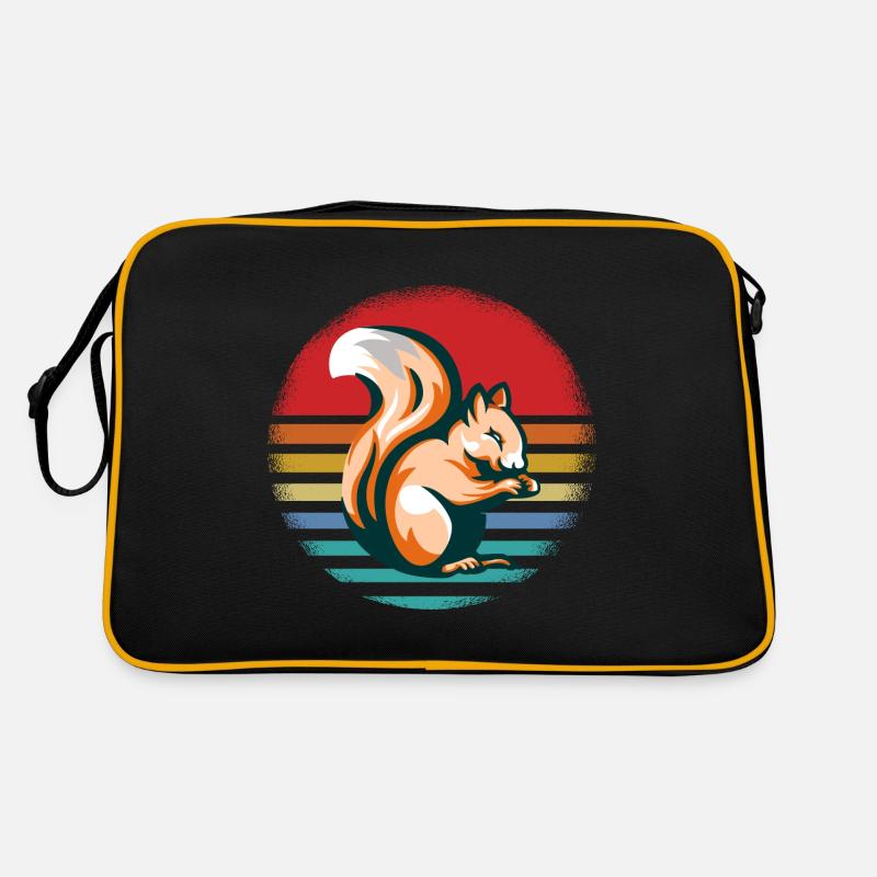 Écureuils Sac Retro