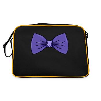Boucle violette - Sac Retro - noir/or - Dos