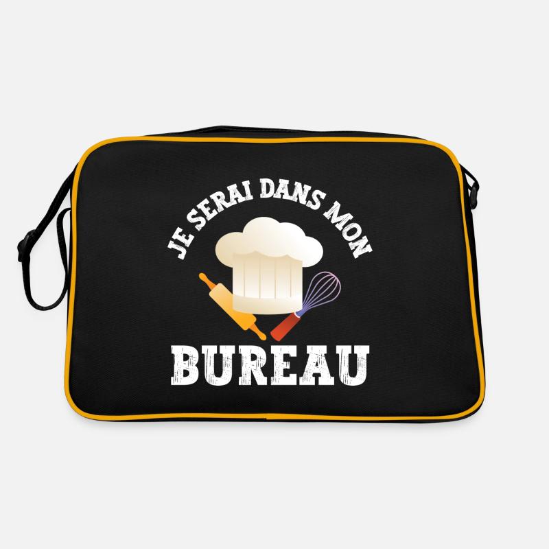 je serai dans mon bureau Sac Retro