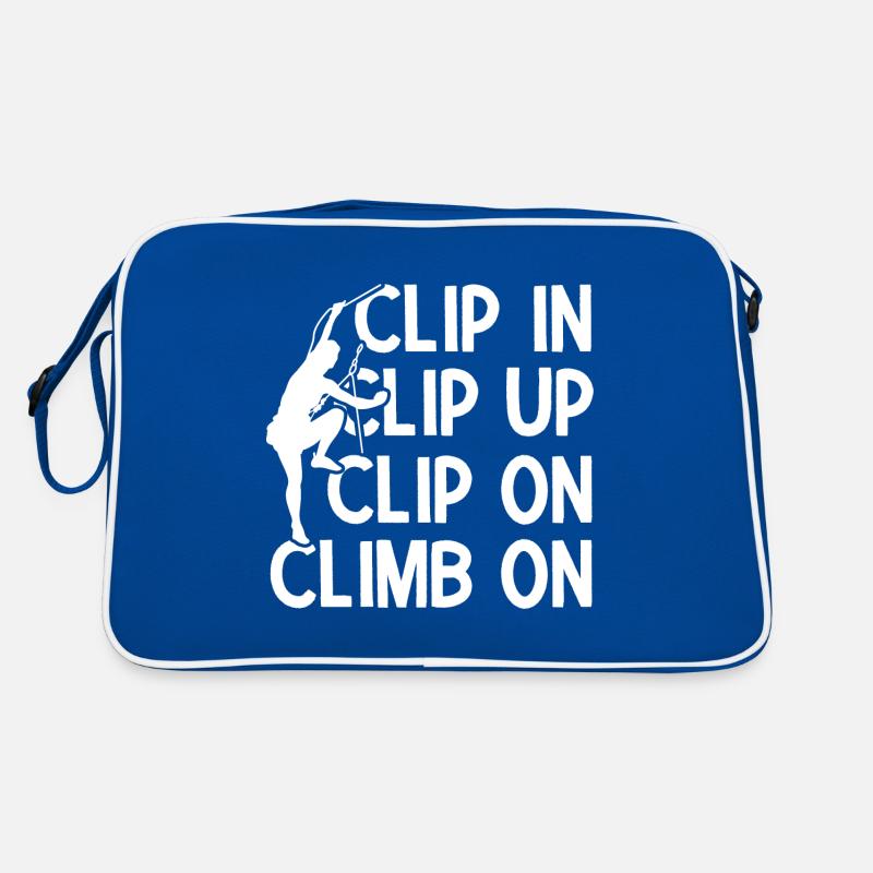 Klettern Bouldern Retro Tasche