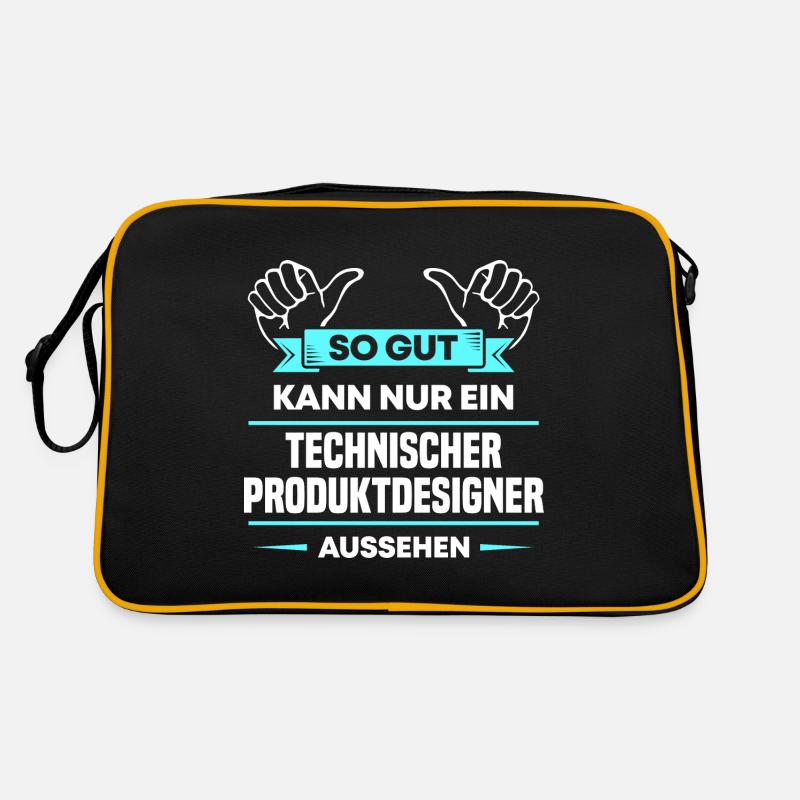 Technischer Produktdesigner Design für Profis Retro Tasche