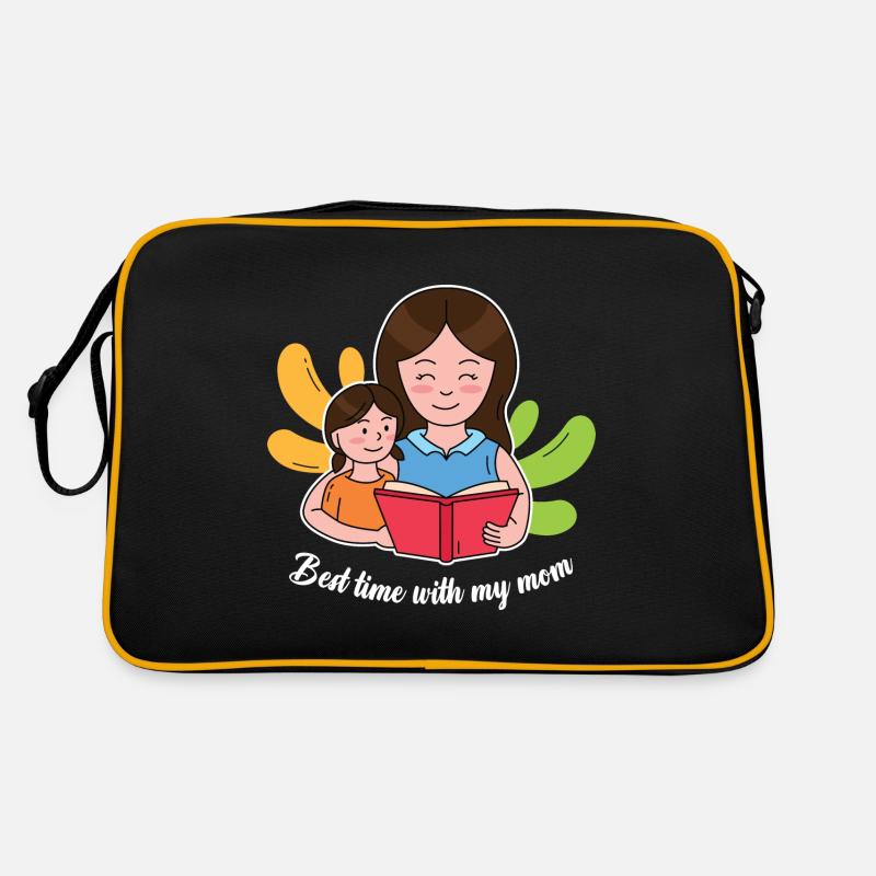 Muttertag Best Time Design Retro Tasche