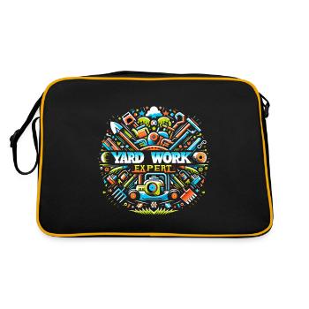 Yard Work Expert 18 - Retro Bag - black/gold - Back