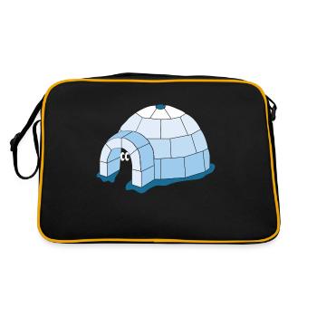 igloo - Retro Bag - black/gold - Back