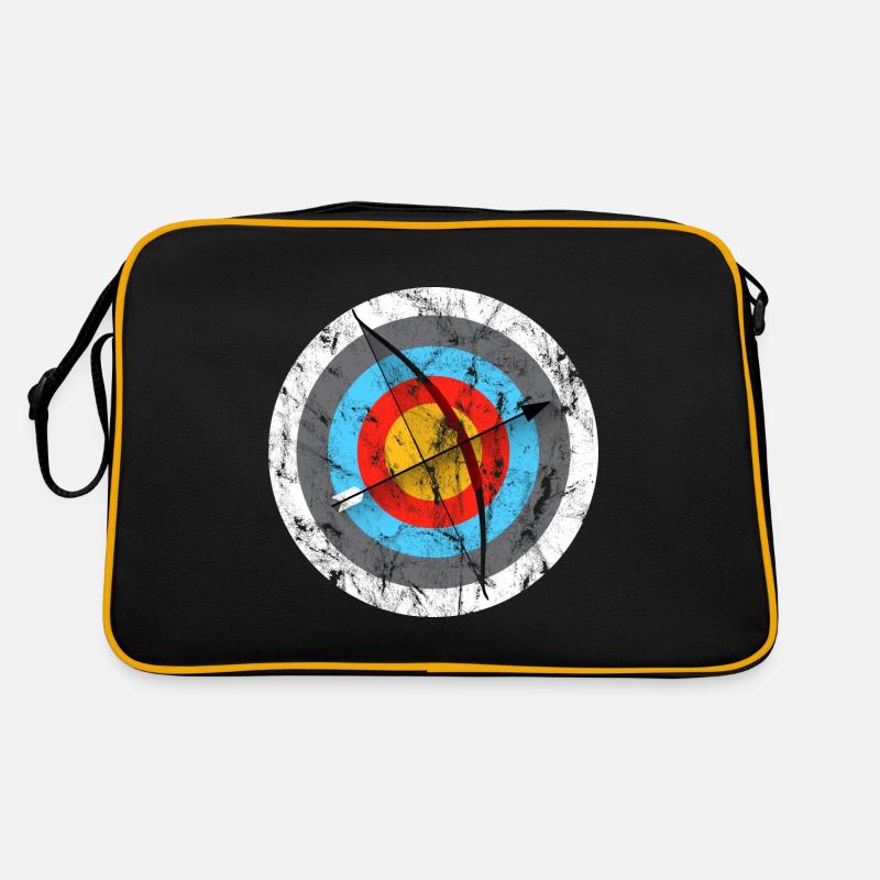 Cadeau d'archer de tir à l'arc Sac Retro