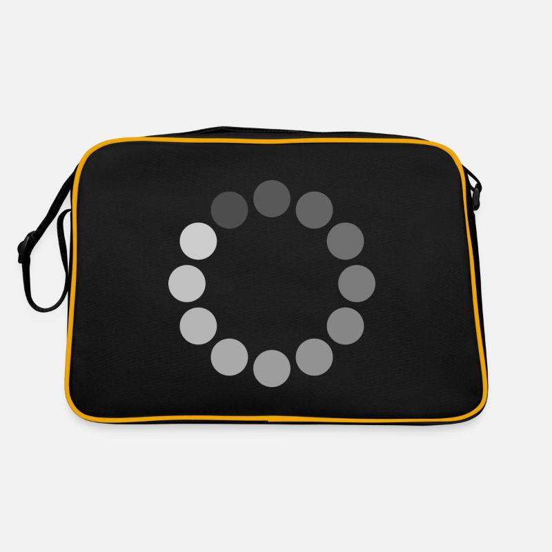 Loading Icon Circle Retro Bag