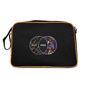 Physics Like Magic But Real Gift - Retro Bag - black/gold - Back