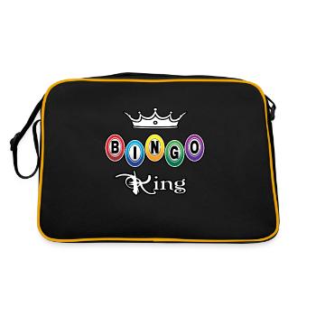 Roi roi bingo - Sac Retro - noir/or - Dos