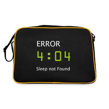 Computer Science Nerd Geek Programmer Morning Muffle - Retro Bag - black/gold - Back