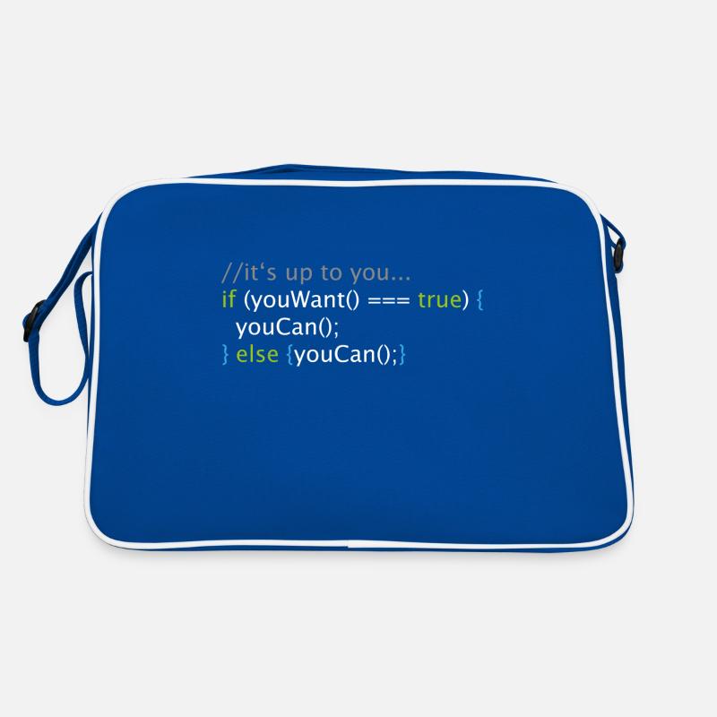 Informatique Nerd Geek Code programmeur Sac Retro