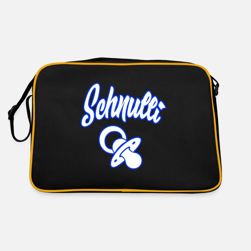 Schnulli Schnuller Retro Tasche
